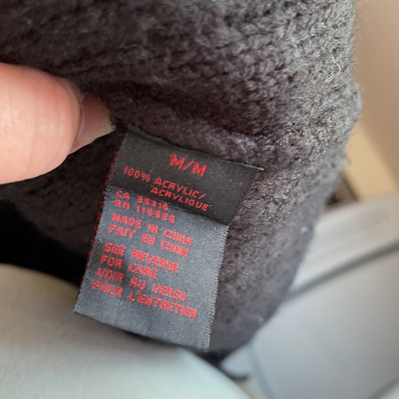 Alison Sherri Long sleeve hoodie Black Cardigan M - Picture 9 of 9